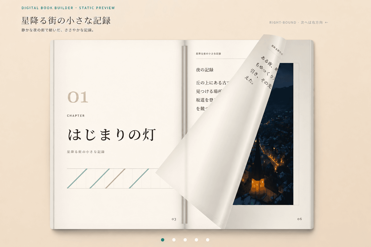 星降る街の小さな記録の完成版ブックイメージ